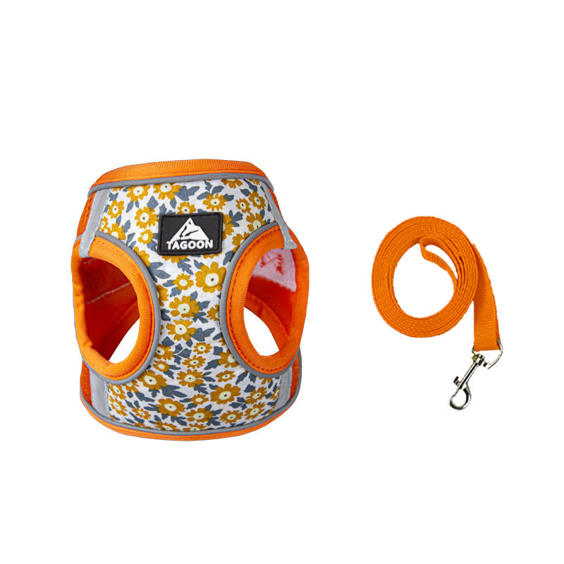 Dog Rope Leash Anti Breaking Loose Breathable Chest Strap